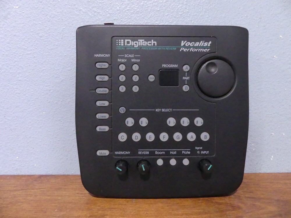 DigiTech Vocalist Performer Vocal Harmony Processor w/ Power Adapter Works Great