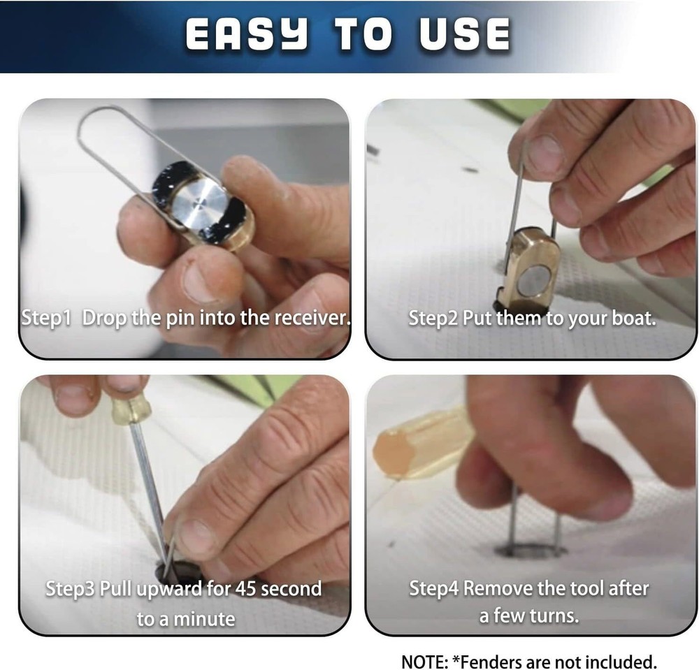 Installer Tool Fits Use with 1/2" Quick Release Fender Receiver Installation