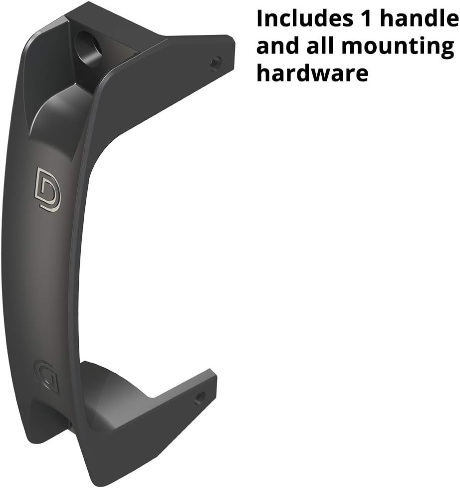 LL3GH Gate Handle, Reversible for Right or Left Handing, Side-Fixing Legs Pro...
