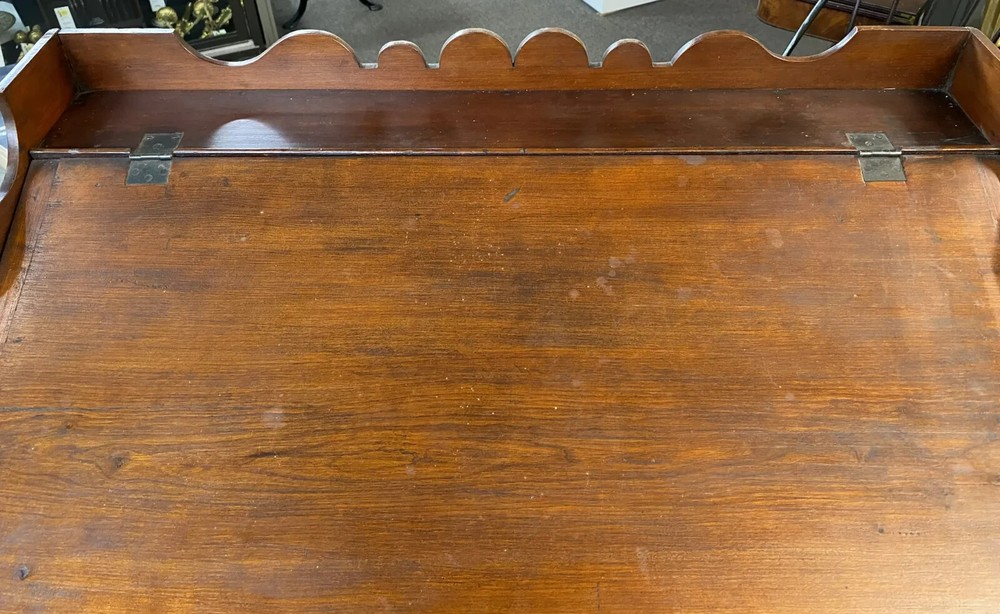 Early 19th c Dovetailed Walnut Standing Desk