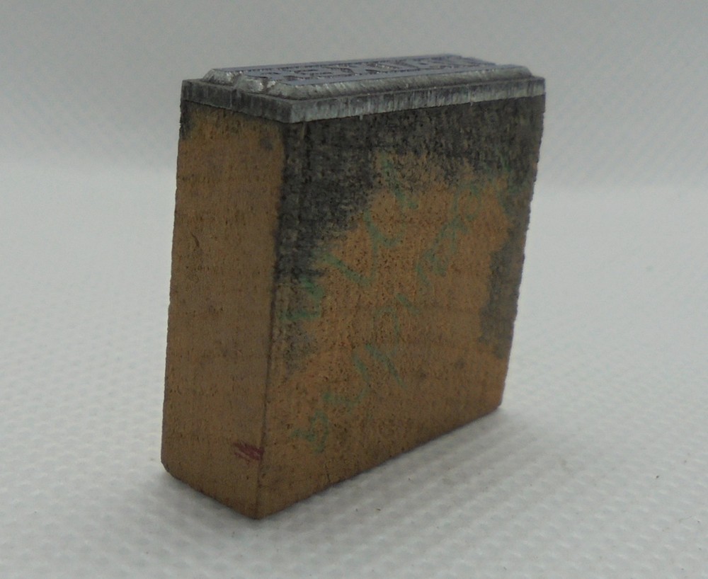 Vintage Printing Letterpress Printers Block Walker