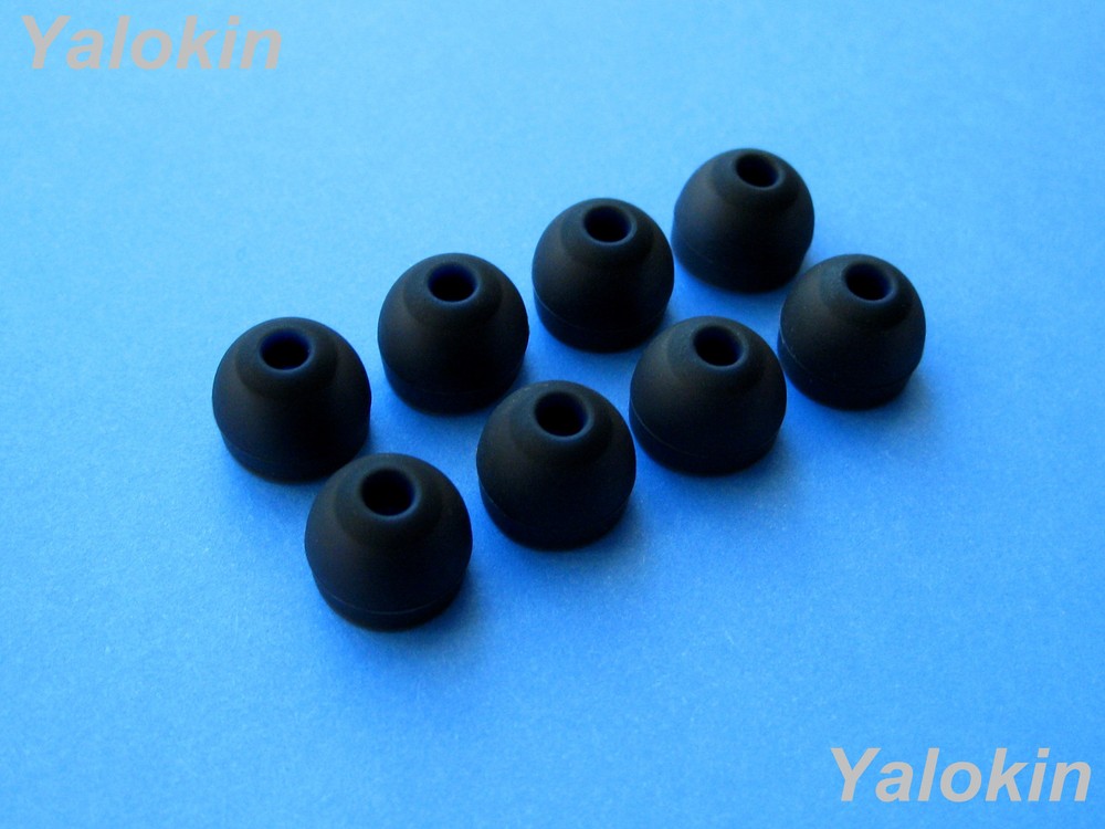 8 pcs (B) Large Replacement Eartips Set for Jaybird Bluebuds X Headphones