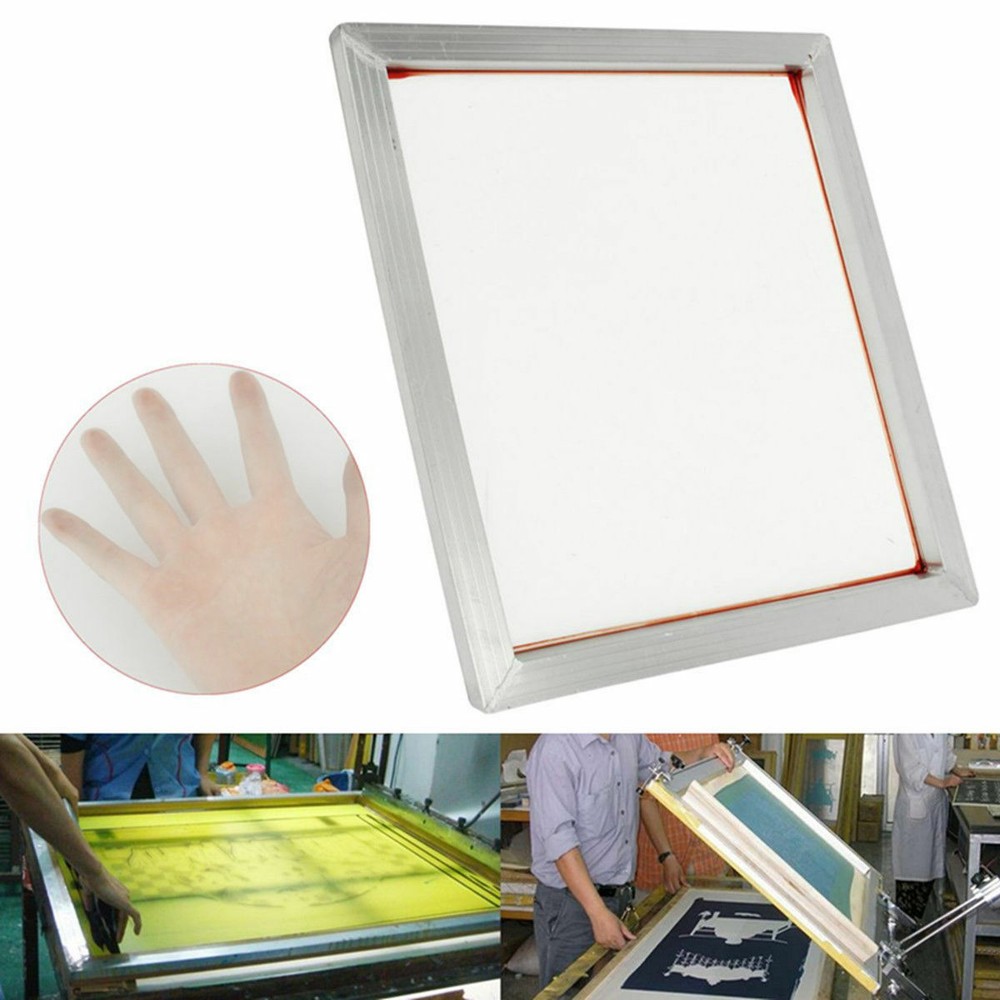 variety Size Aluminum Silk Screen Frame Screen Printing Stretched Screen Frame