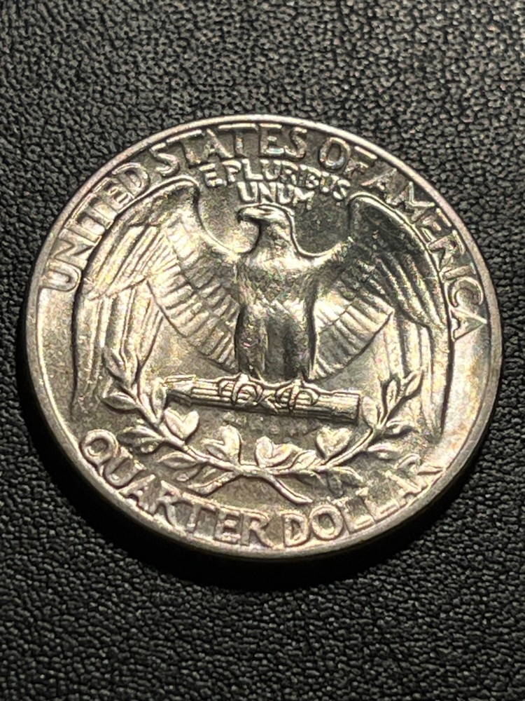 1945 Washington Quarter Gem BU - Sharp Strike Great Luster #2