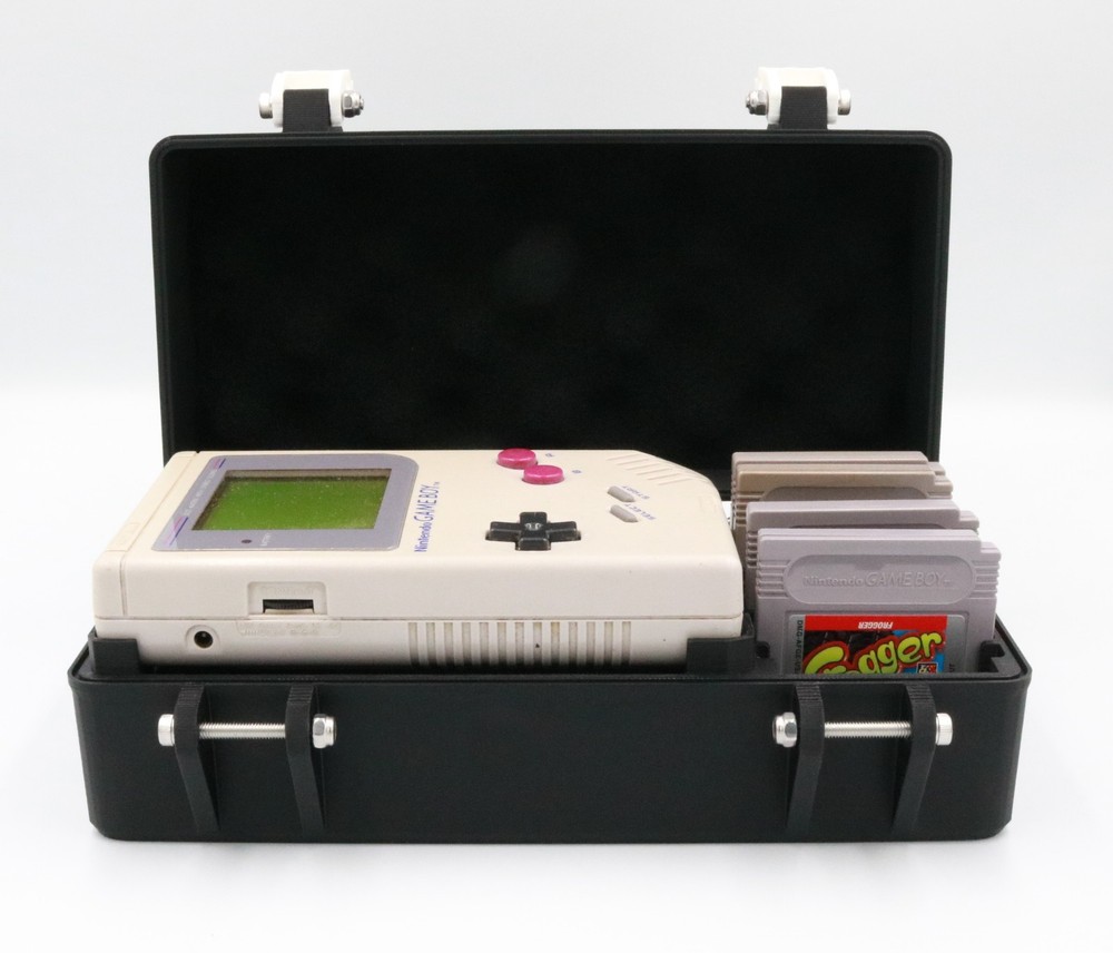 Game Boy Original Compatible Rugged Protective Case - Holds 8 + 1 Games