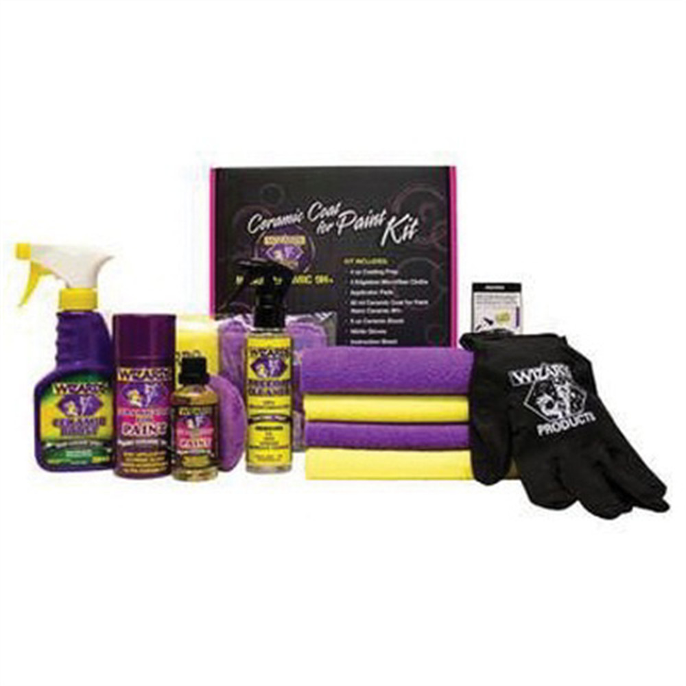Wizards Products 31009 9-Piece Complete Ceramic Coat Application Kit