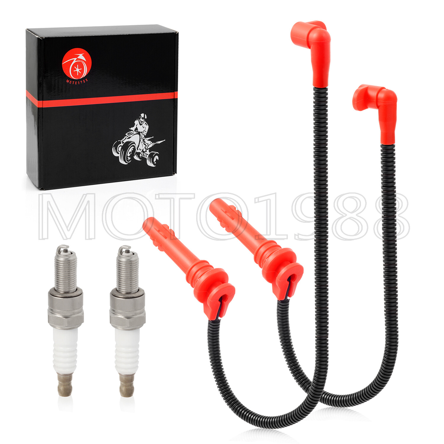 Spark Plug Wire Set for Polaris Ranger 900 XP 2013 2014 2015 2016 2017 2018 2019