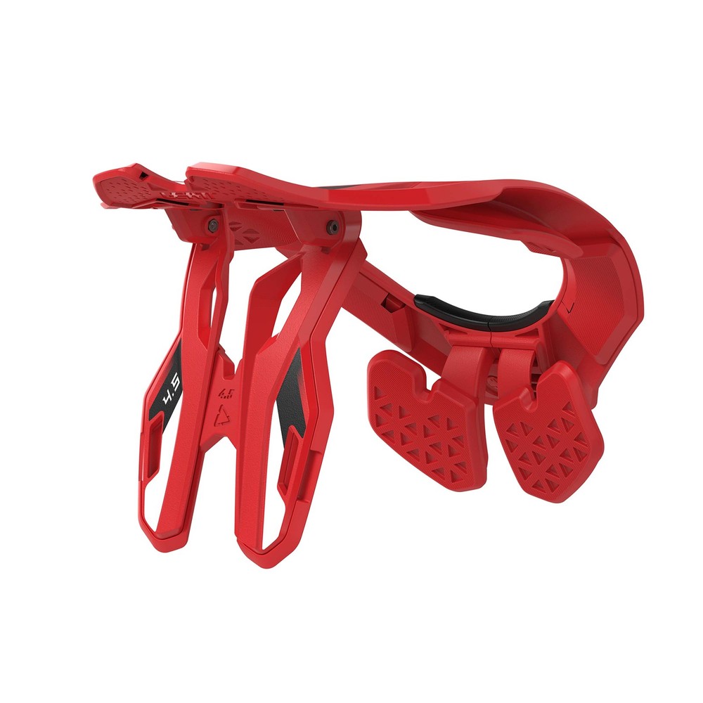 LEATT 4.5 Motorcycle Neck Protector Red Black CE Certified