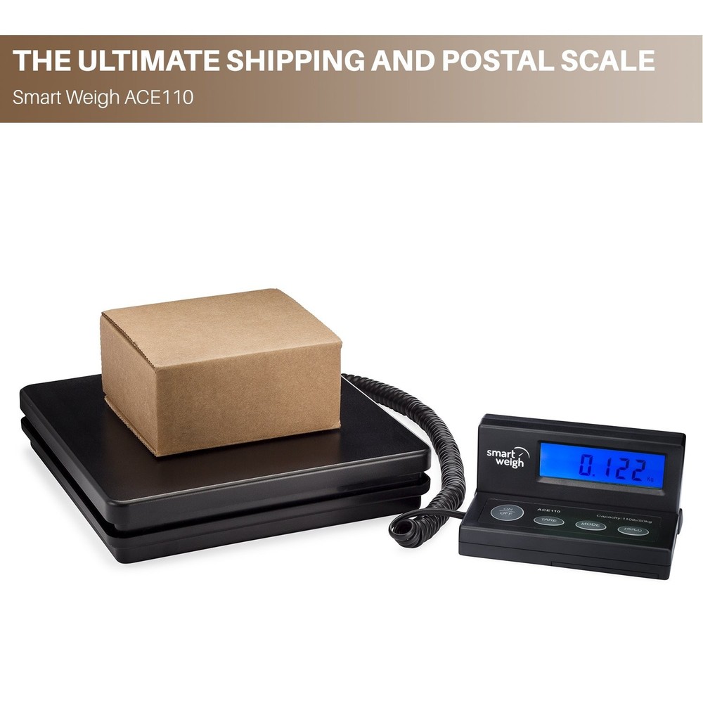 Accurate 110lb Shipping Scale, Separate Wall-Mount Screen