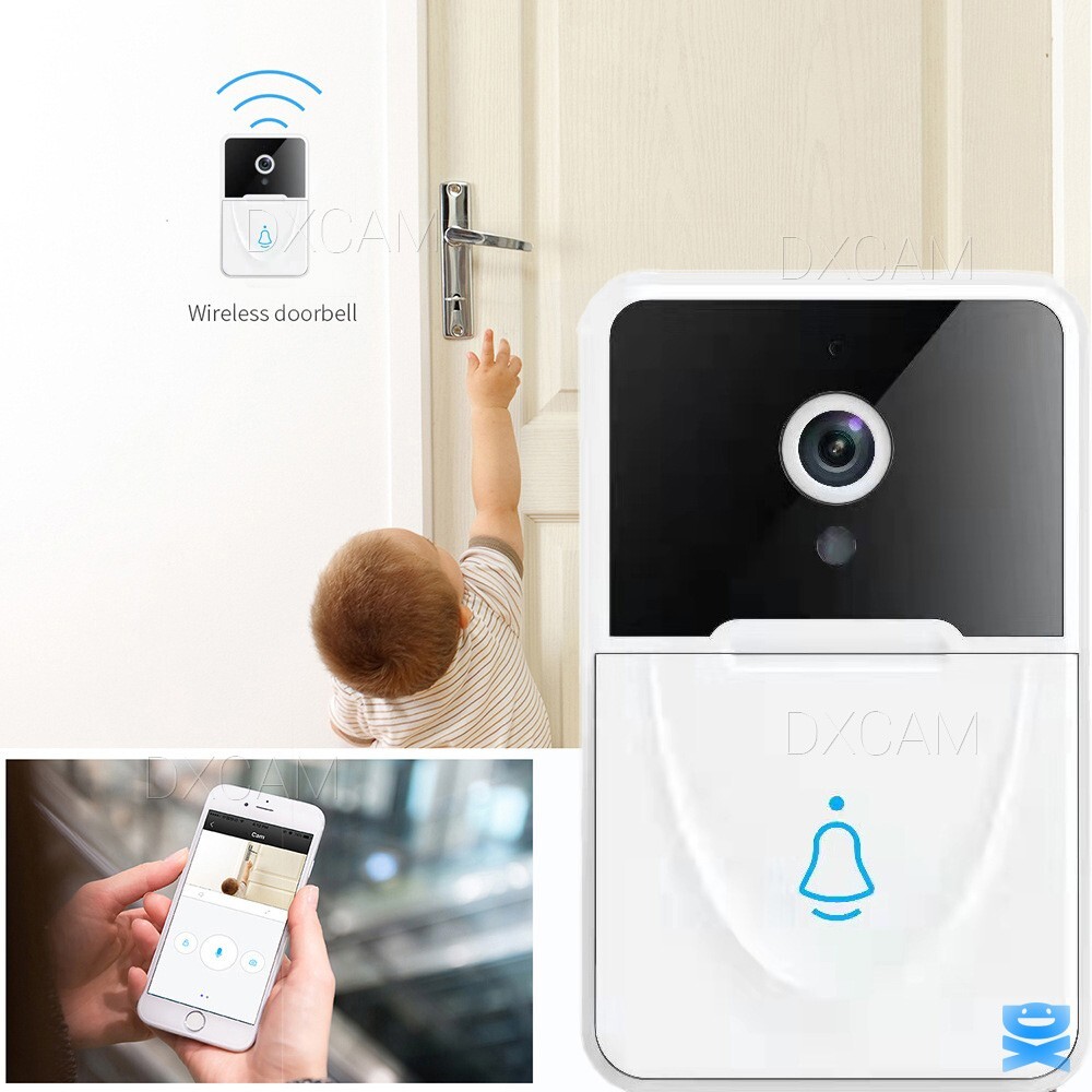 Wifi Smart Doorbell Wireless Security Intercom Video Camera Chime Door Bell Ring