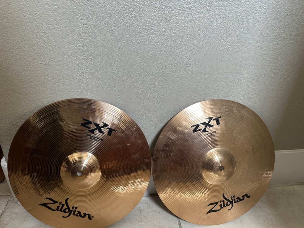 Zildjian ZXT 14" Solid Hi-Hat Cymbals