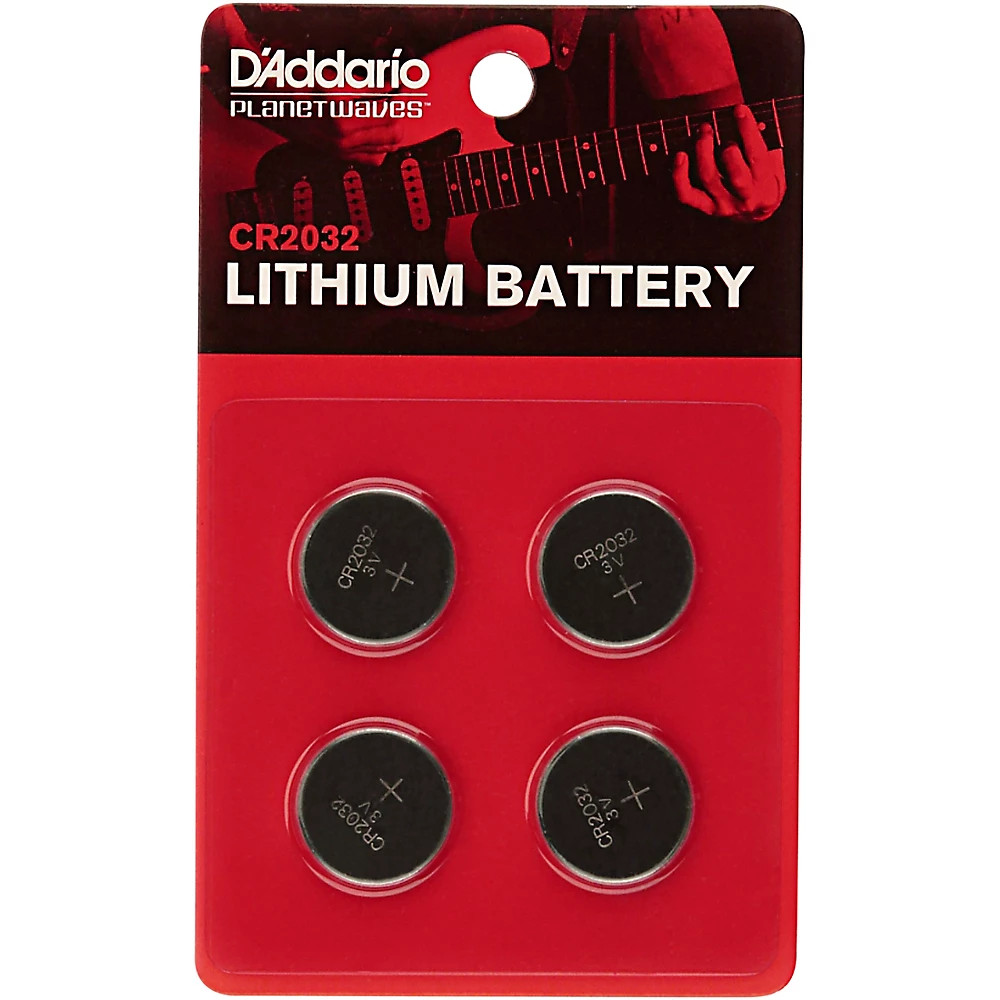 D'Addario Planet Waves Lithium Battery (4 Pack)