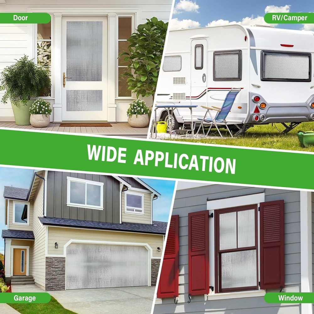 - 16" x10ft Bubble Double Reflective Insulation Roll, Thermal Shield, RV Wind...