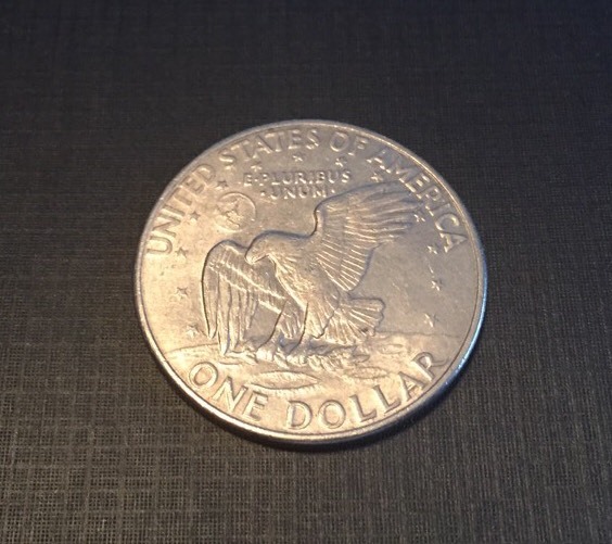 Eisenhower Dollar • 1972D • Average Circulated 1972D Eisenhower Dollar