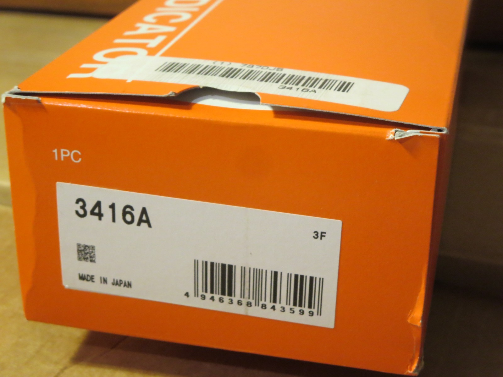 MITUTOYO # 3416A Dial Indicator .001 New w/factory packaging