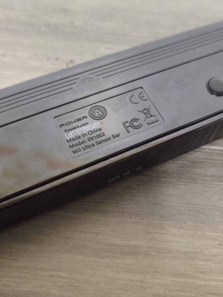 Nintendo Wii U Wireless Ultra Sensor Bar 091002 Tested