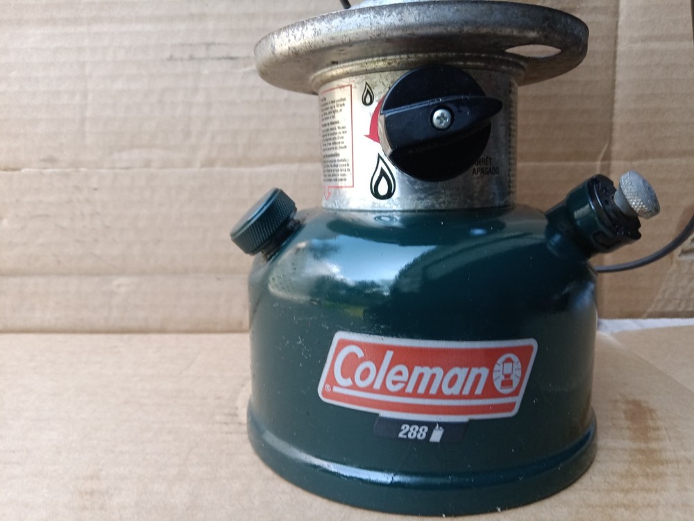 Coleman Gas Lantern 288 - NO GLASS GLOBE