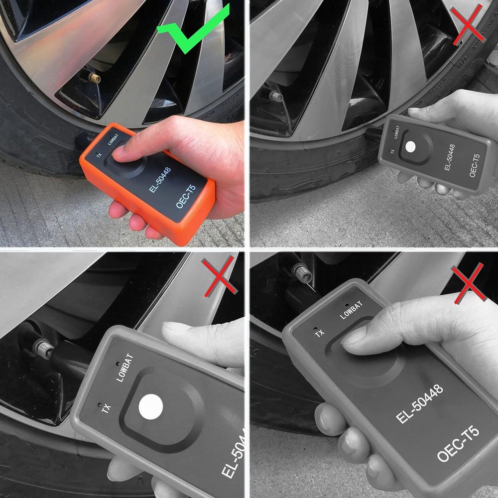 EL50448 TPMS Relearn Tire Sensor Pressure Monitor System Programming Activation