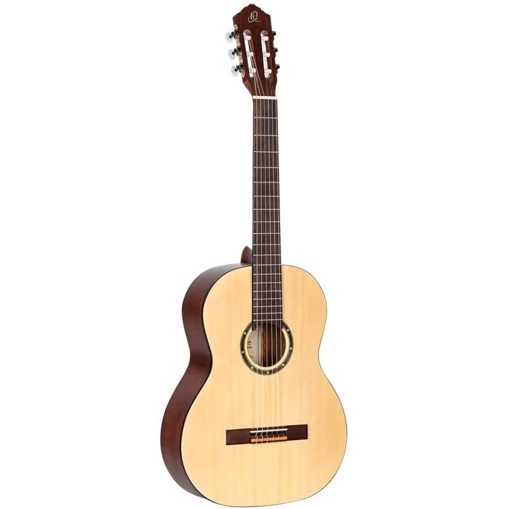 Ortega Guitars 6 String Student Series Pro Solid Top Nylon Classical Guitar