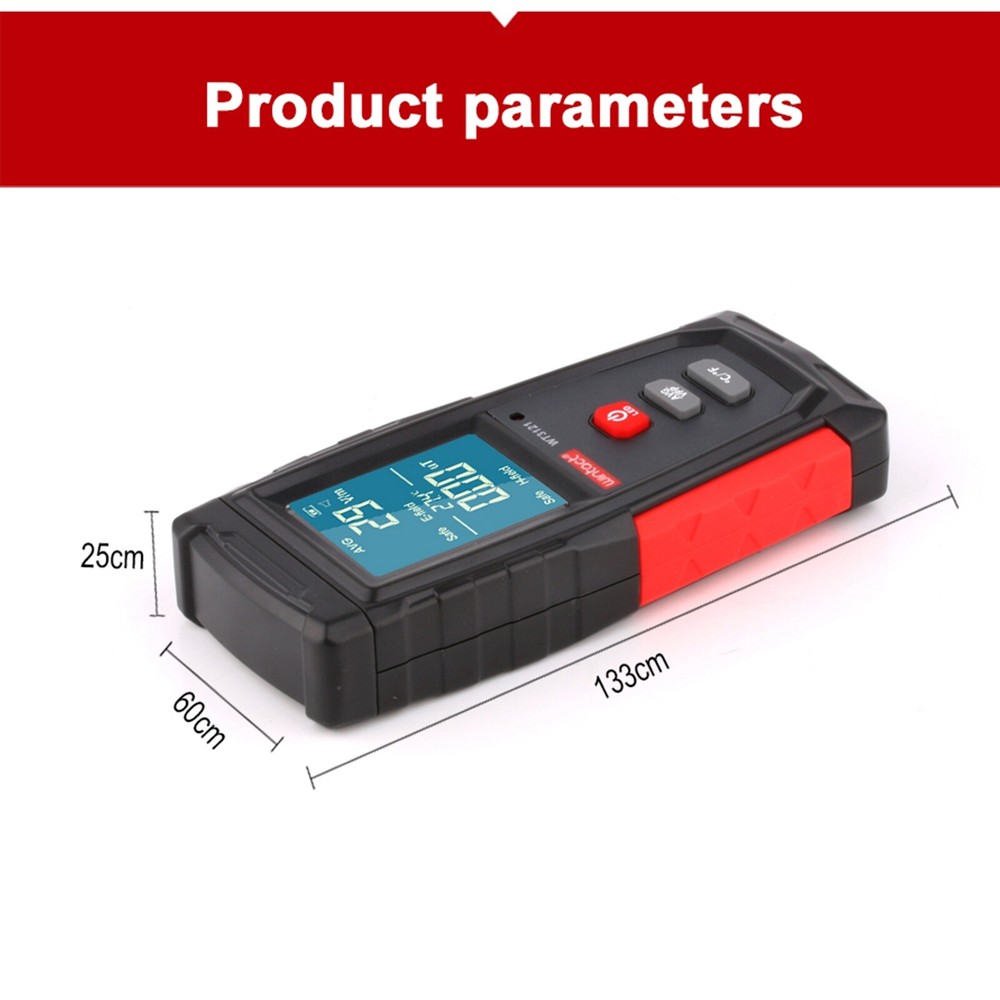 Digital LCD Electromagnetic Radiation Dosimeter EMF Detector Tester Meter Tool