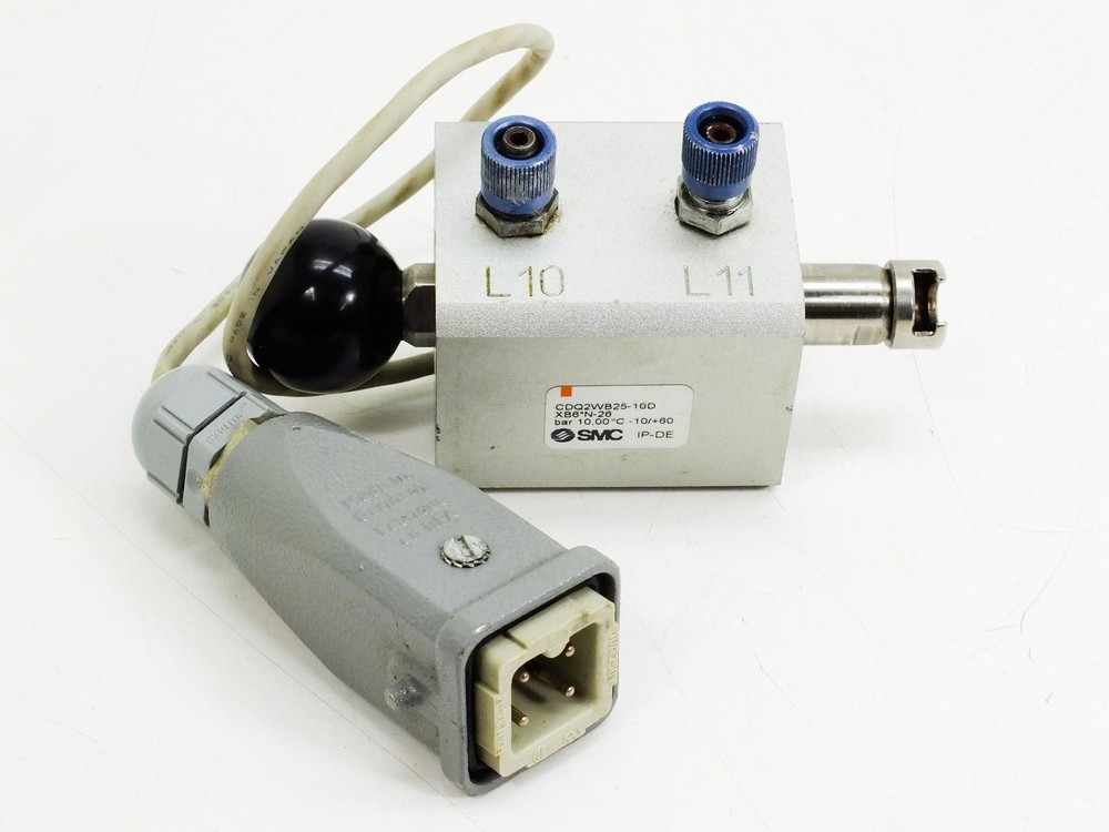 SMC CDQ2WB25-10D Pneumatic Cylinder Flow Meter