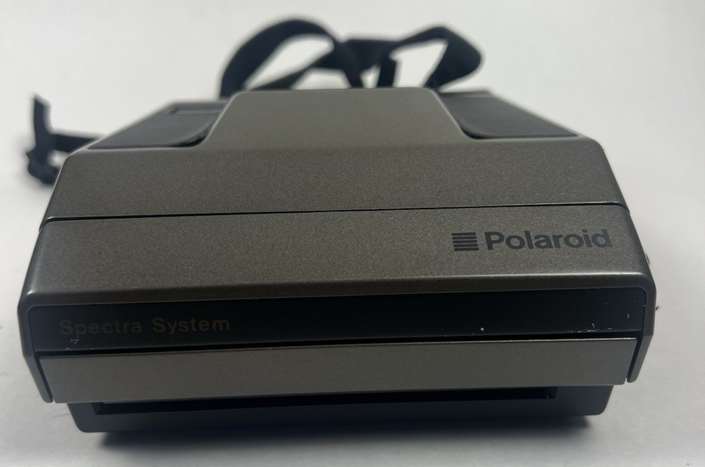 Vintage Polaroid Spectra System Camera (Untested, Light Power-On Verified)