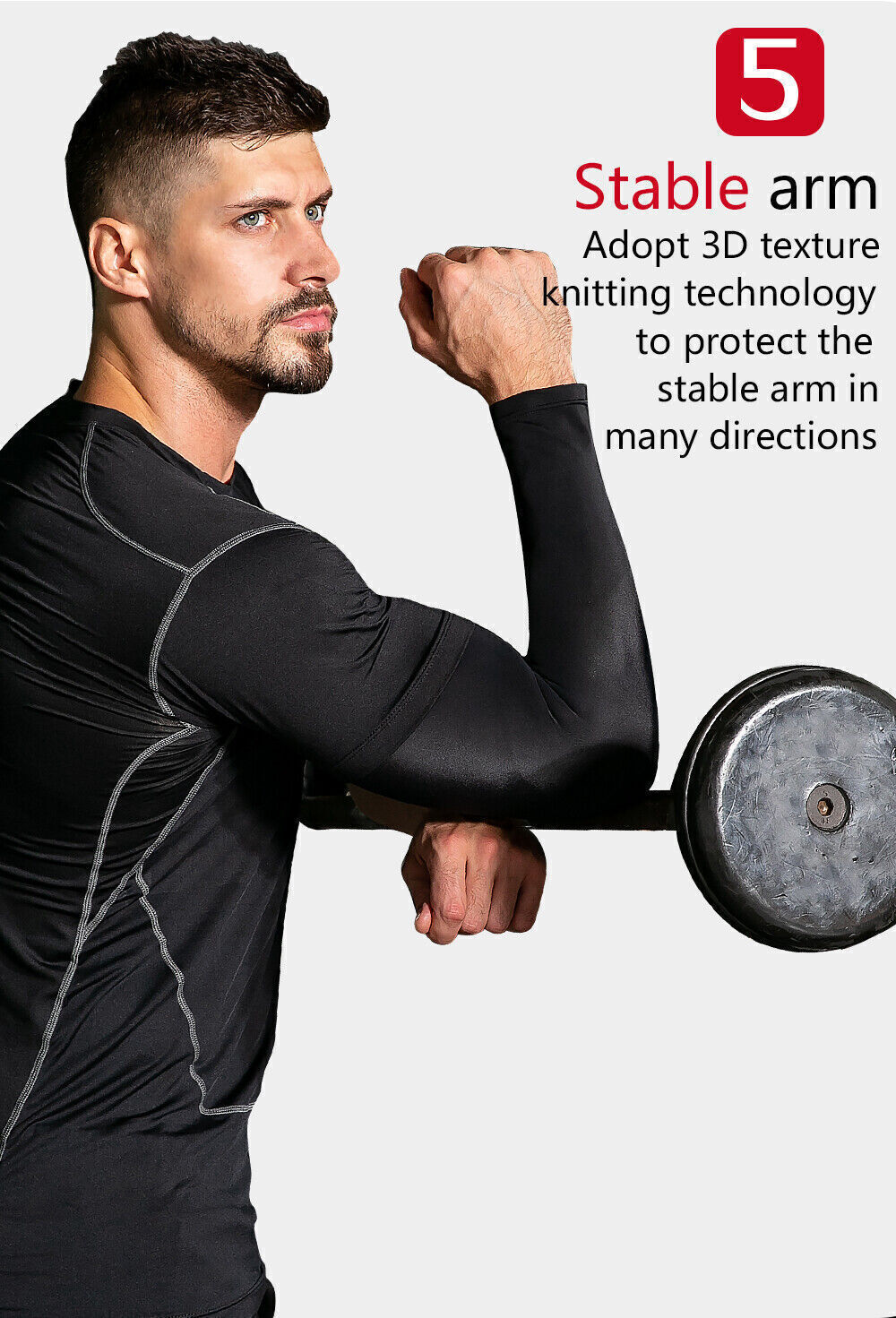 Elbow Brace Compression Support Sleeve Arthritis Tendonitis Arm Joint Pain US