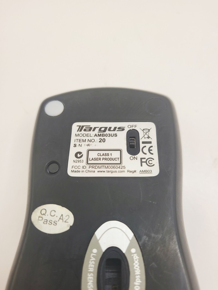 Targus AMb03US mouse only