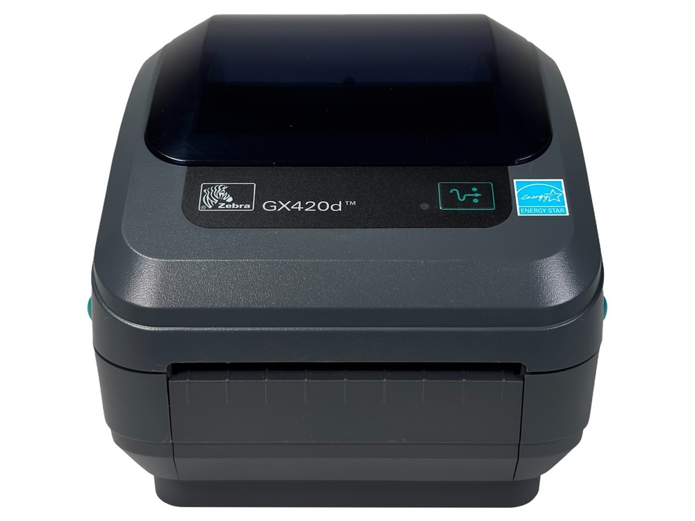 Zebra GX420d Direct Thermal Barcode Label Printer LAN USB Serial FAST SHIPPING