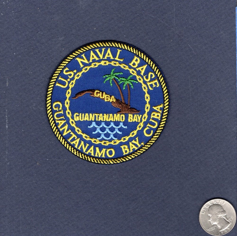 Naval Base GUANTANAMO BAY CUBA GITMO US NAVY Squadron Patch