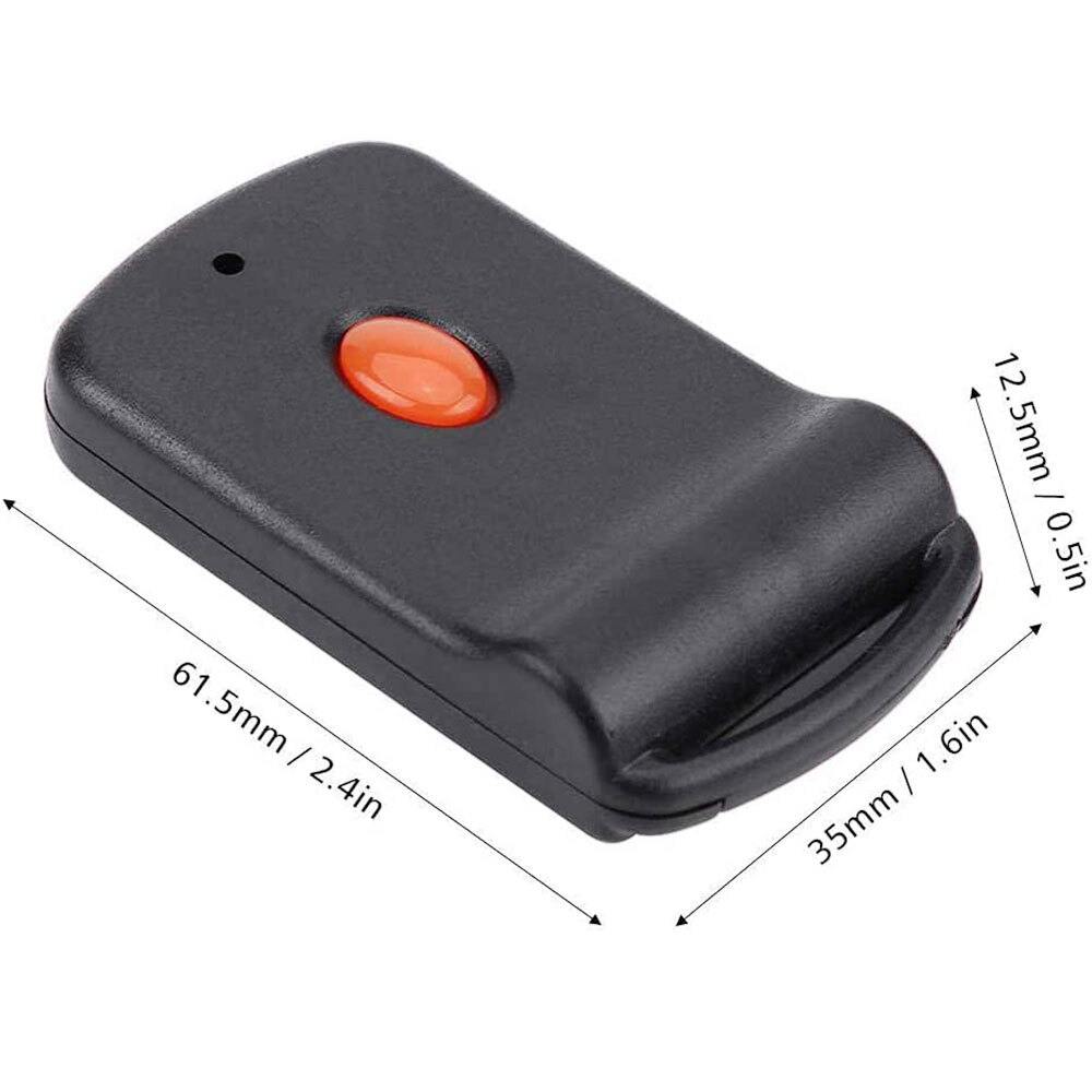 2pcs For Linear/MultiCode Gate Remote Control Opener Black 1089/3089/3070/3060