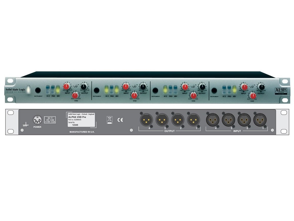 Solid State Logic SSL XLogic Alpha VHD