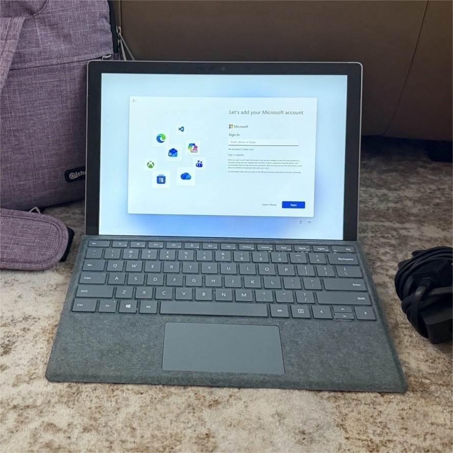Microsoft Surface Pro 12.3" Tablet/Laptop Bundle