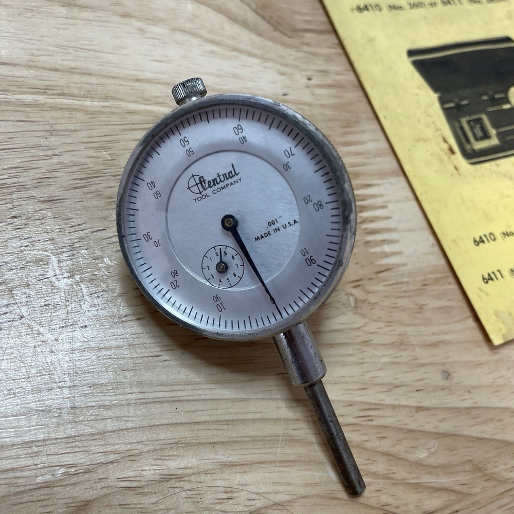 CENTRAL TOOLS Dial Indicator Set