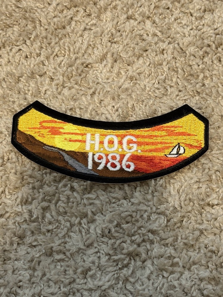 Harley Davidson HOG 1986 Rocker Patch