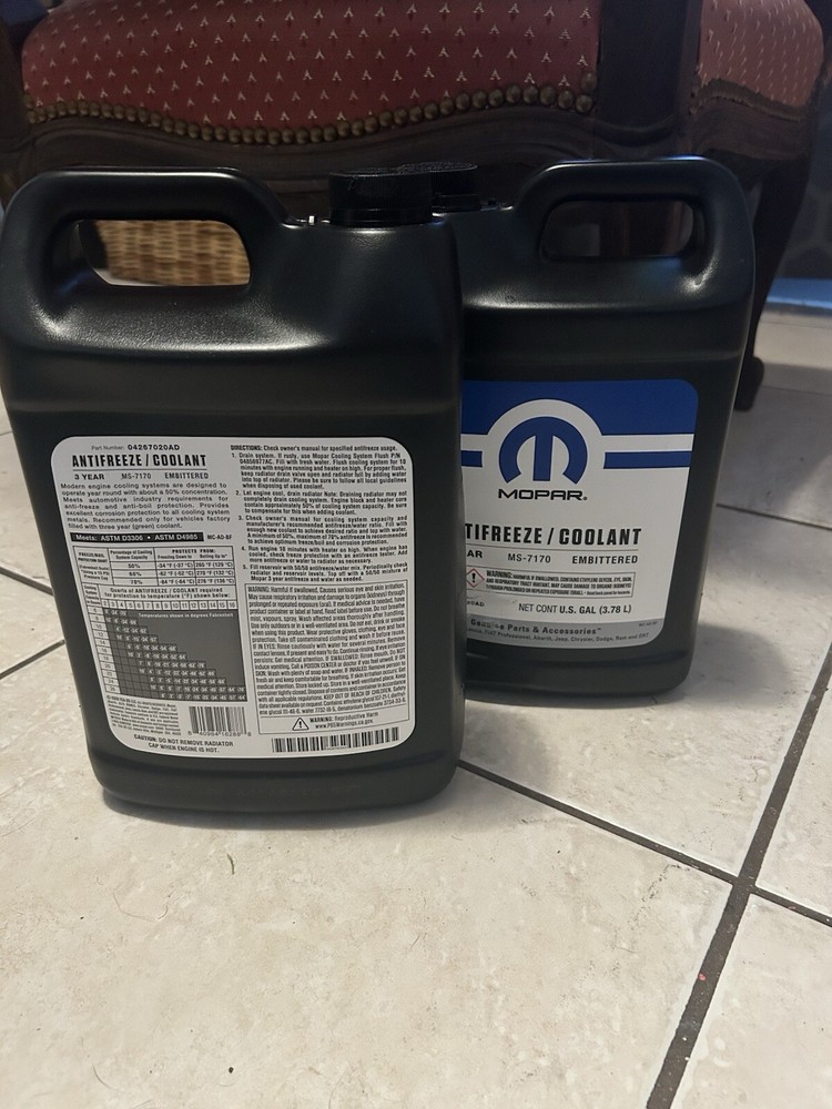 Engine Coolant Antifreeze