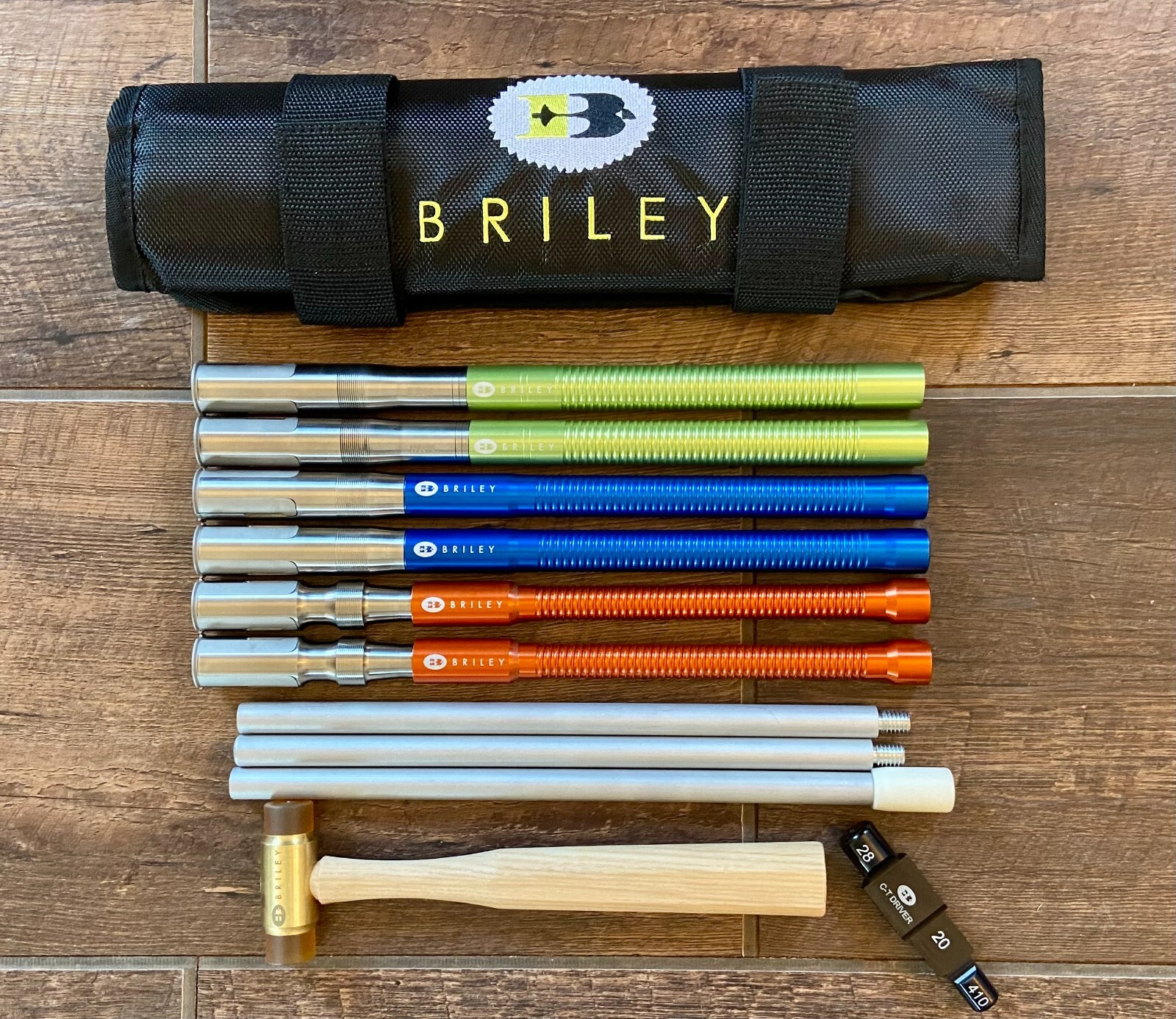 BRILEY SIDE-KICK 2.0 CHAMBER INSERTS SUB-GAUGE COMPLETE SET 20GA 28GA .410 Bore