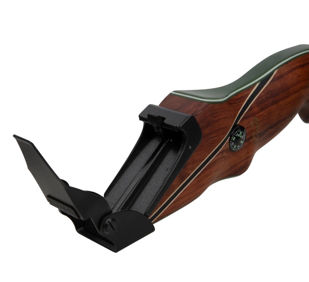 Bear Archery B Riser TD Bubinga With Green Glass (RISER ONLY)