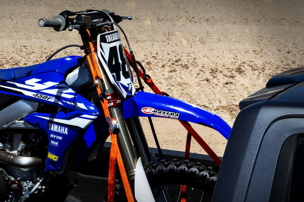 Fire Power 1" Tie Down Orange With Soft Tie 2 Pack