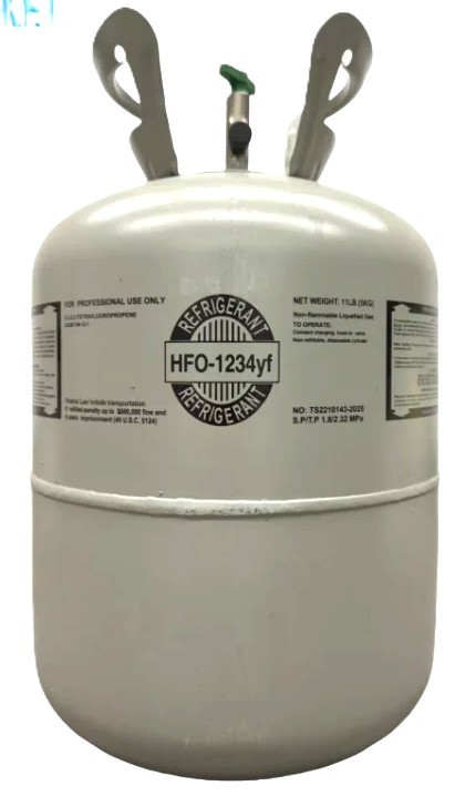 R1234yf, 3 Lbs., Refrigerant Mobile Air Conditioning Systems Factory Sealed