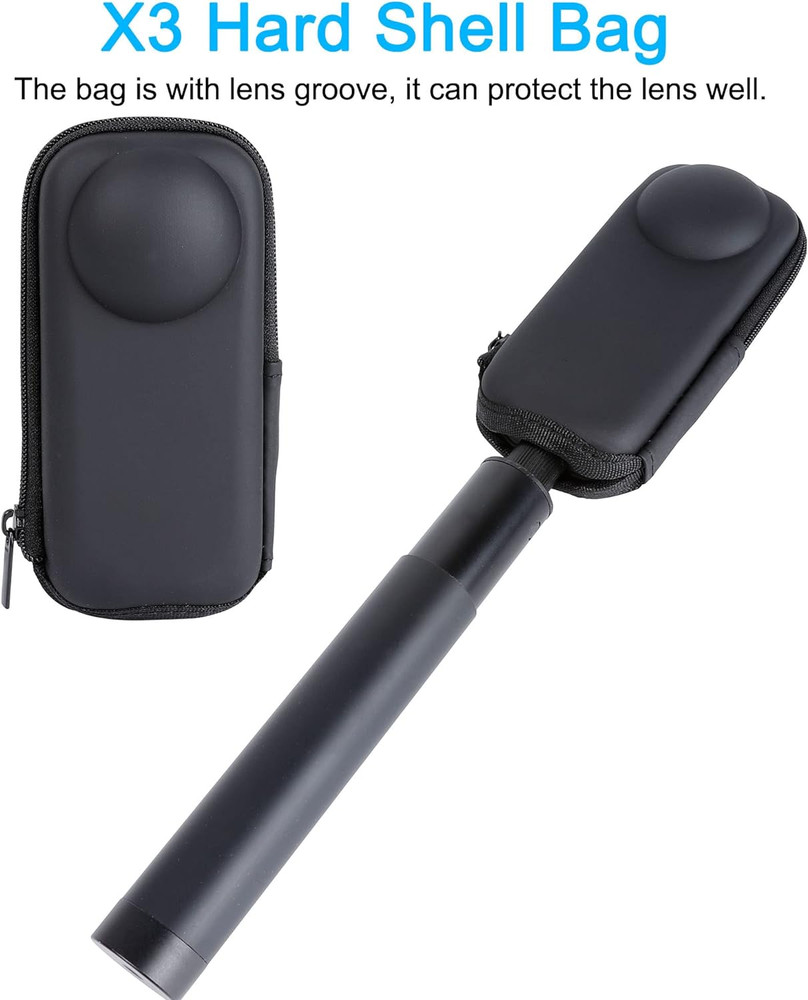Camera Protective Accessories Kit for Insta360 X3, Insta 360 X3 Bundle Include L