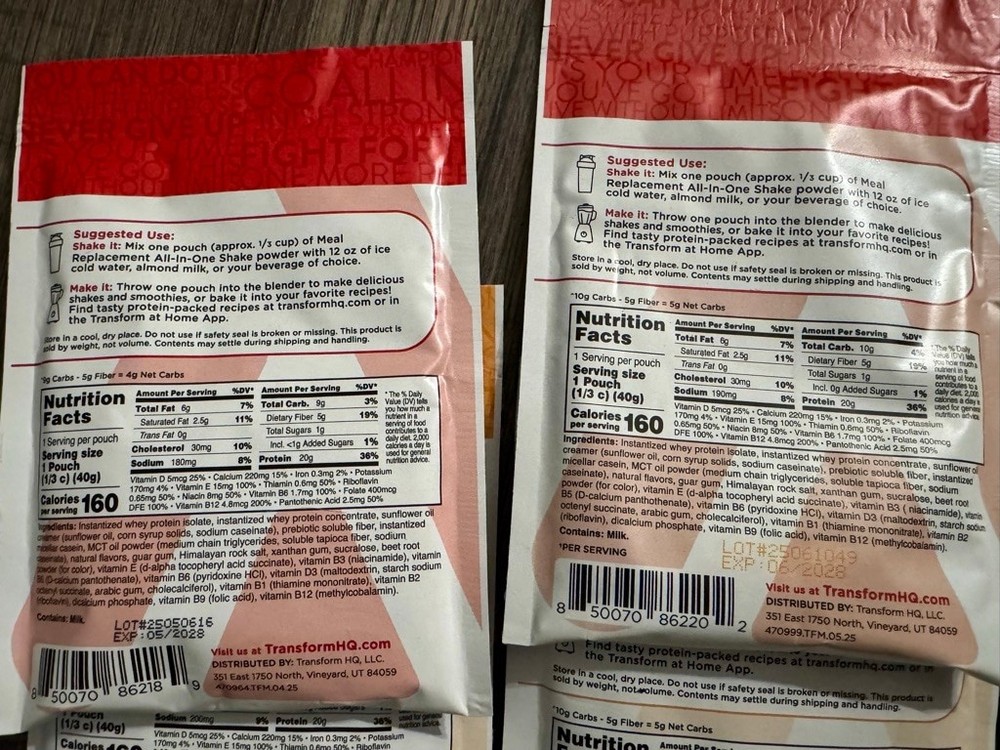 Limited Edition Trial Pack Transform HQ Bundle - 3 Different Flavors, 5 Packets