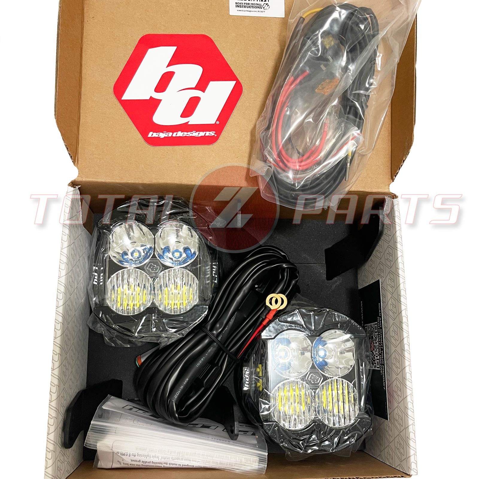 Baja Designs® LP4 A-Pillar Lights Kit for Polaris RZR Turbo R/Pro R/Pro S/Pro XP
