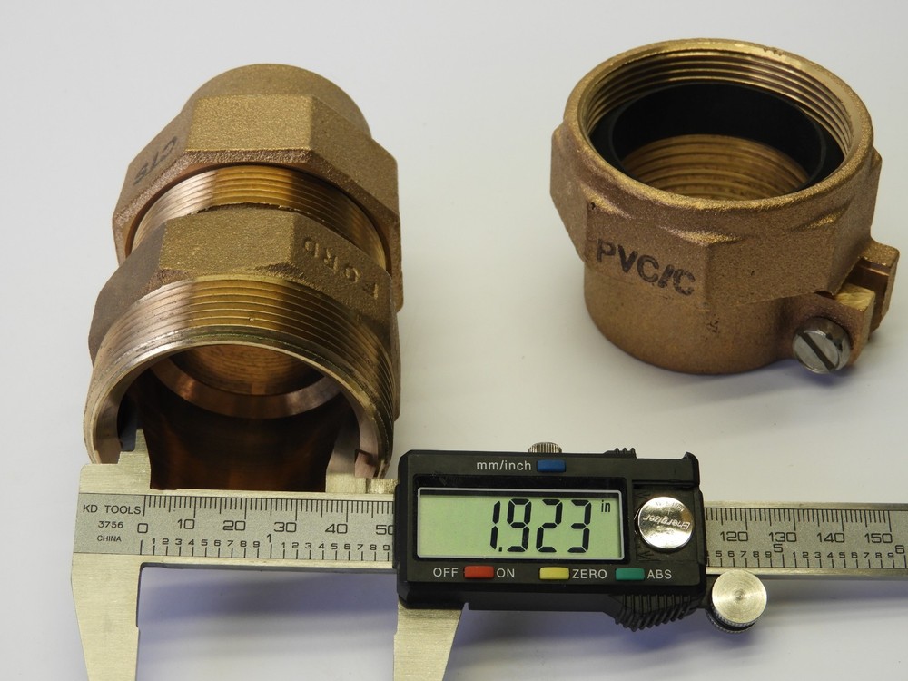 Ford Meter Box Coupling CF34 CTS x PVC/C