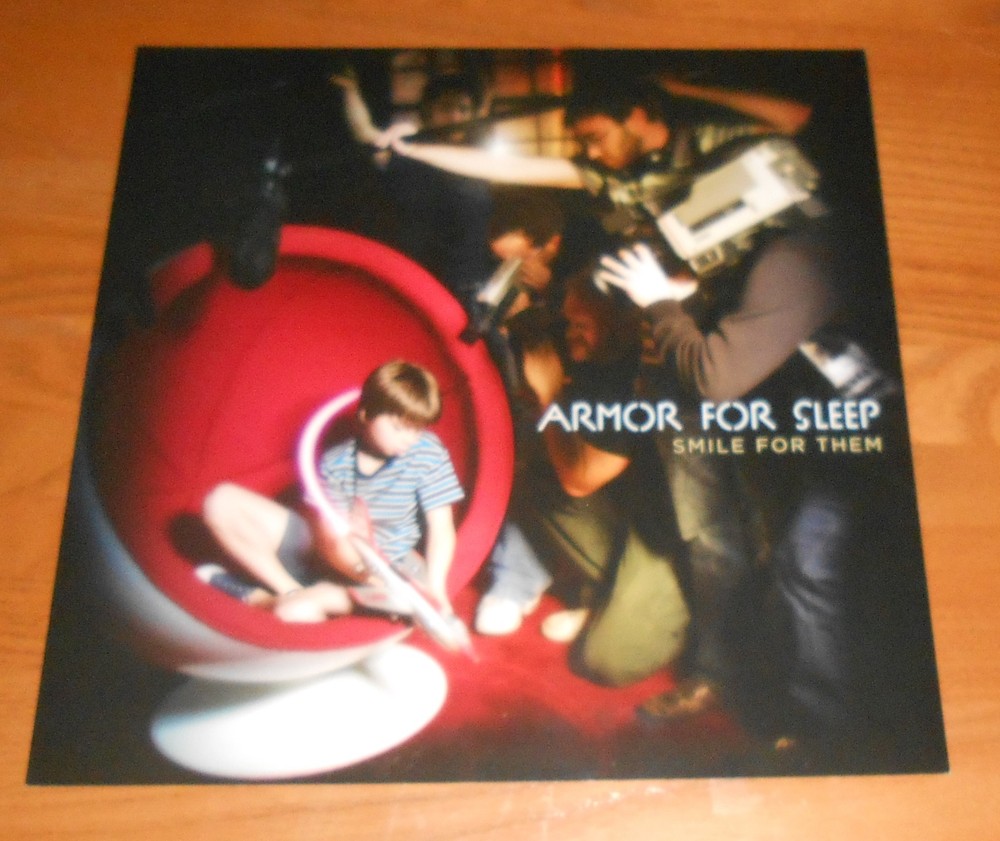Armor for Sleep Smile for Them Poster 2-Sided Flat Square 2007 Promo 12x12