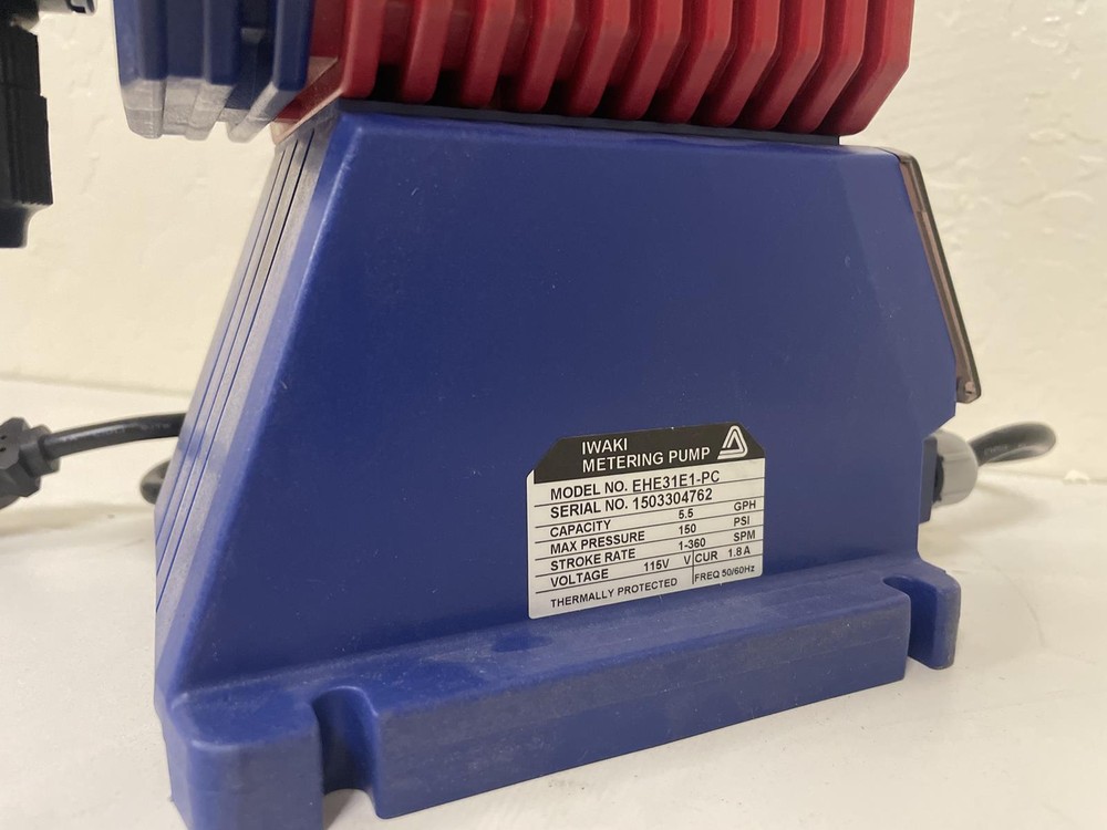 IWAKI WALCHEM EHE31E1-PC E-CLASS METERING PUMP
