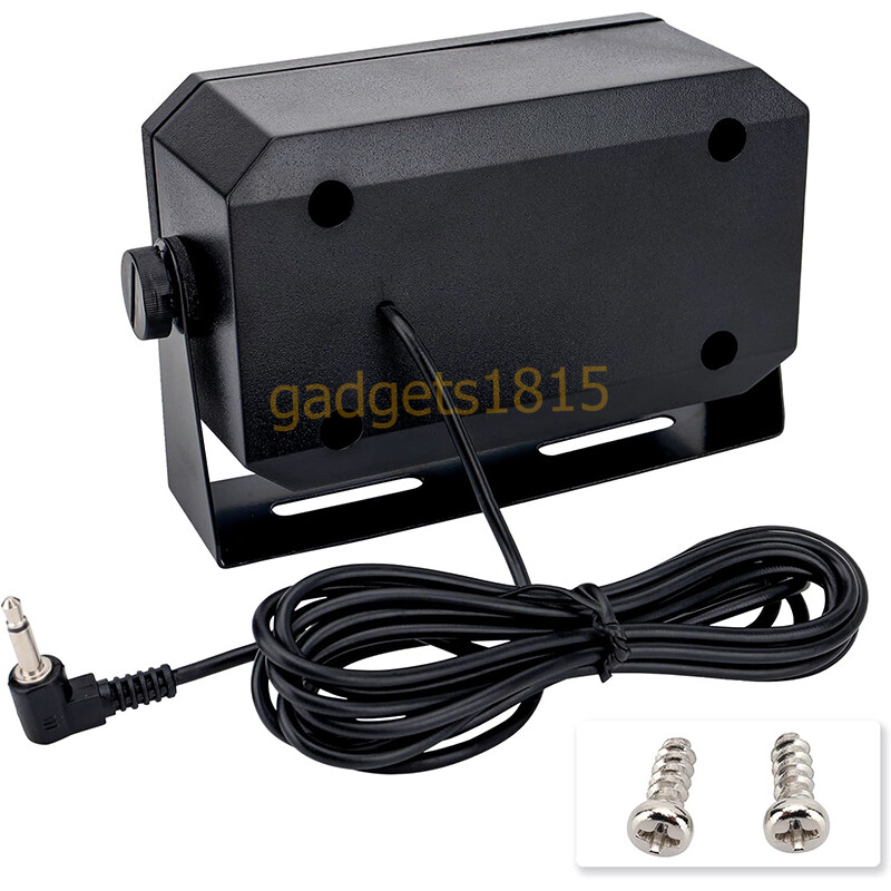 Rectangular External Communications Speaker for CB, Ham & GMRS Radios & Scanners