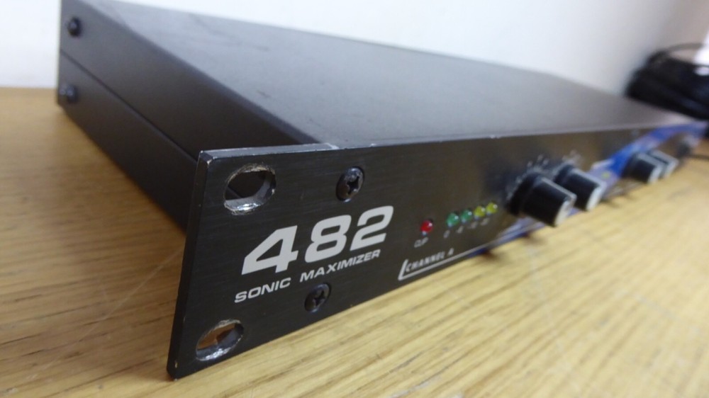 BBE Sound 482 Stereo Sonic Maximizer Karaoke Mic Guitar Processor Rack-mount