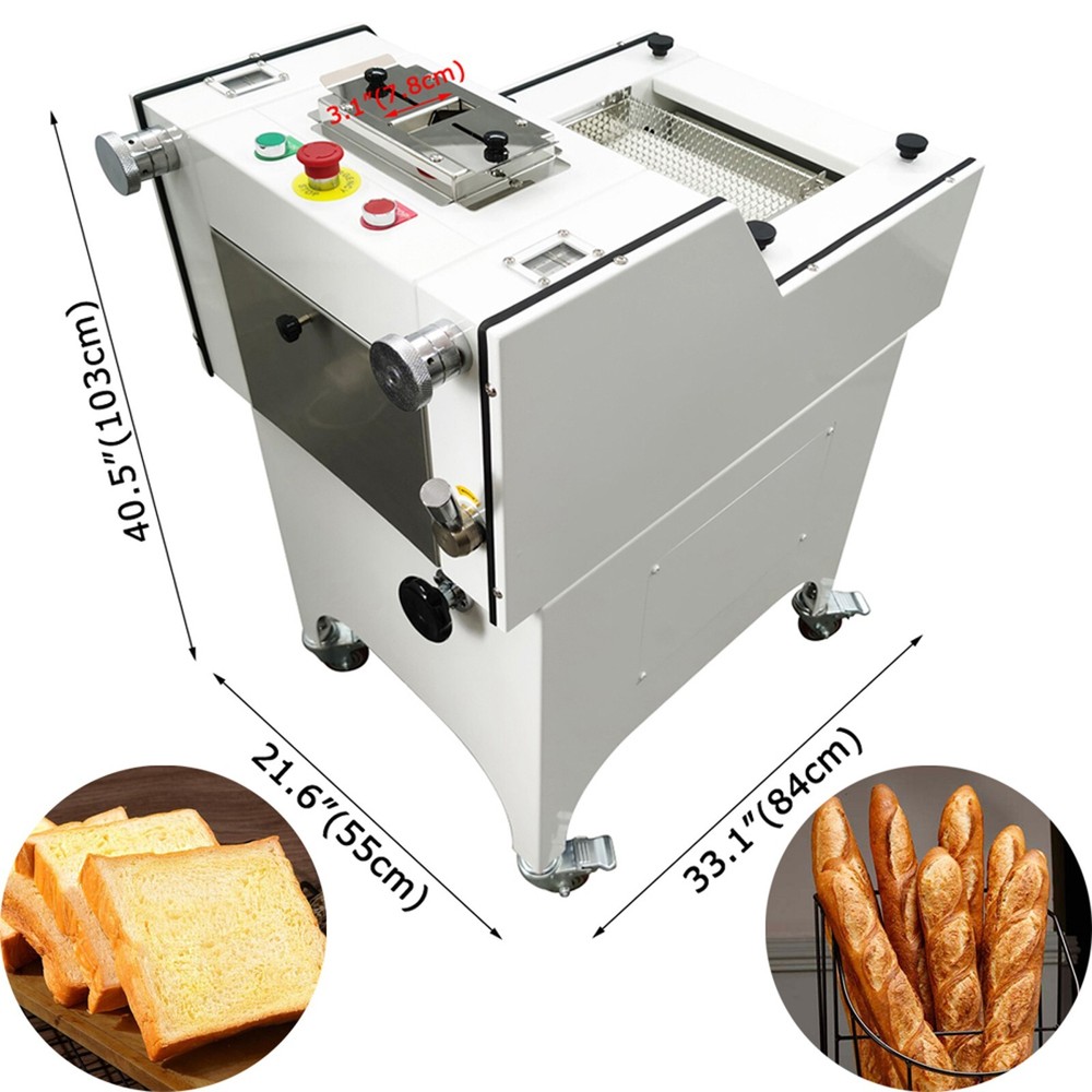 Commercial Dough Toast Bread Moulder Automatic Toast Shaping Machine 110V