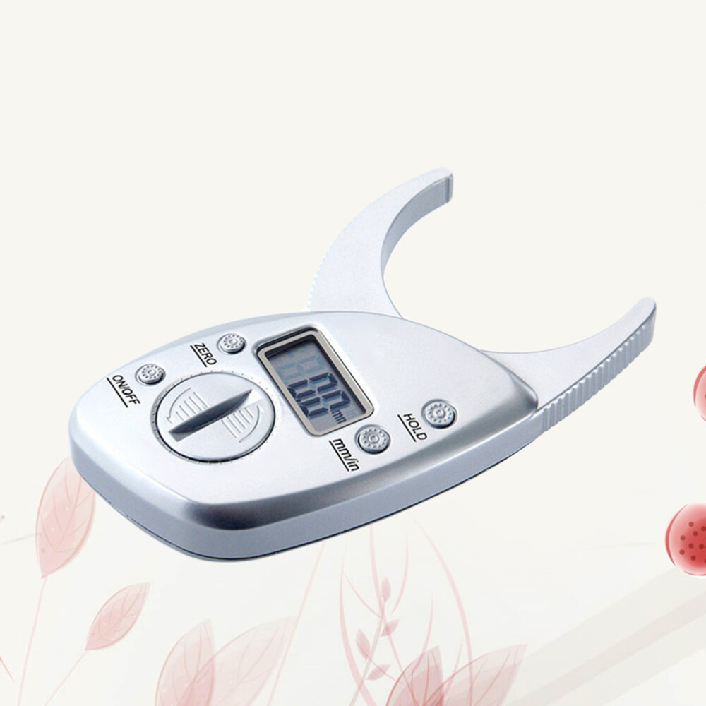 Lcd Body Fat Caliper Measuring Tool Analyzer Digital Display Instrument